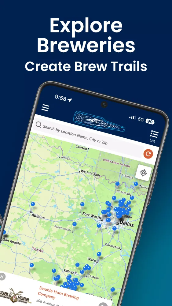 Texas Brewery Passport Screenshots