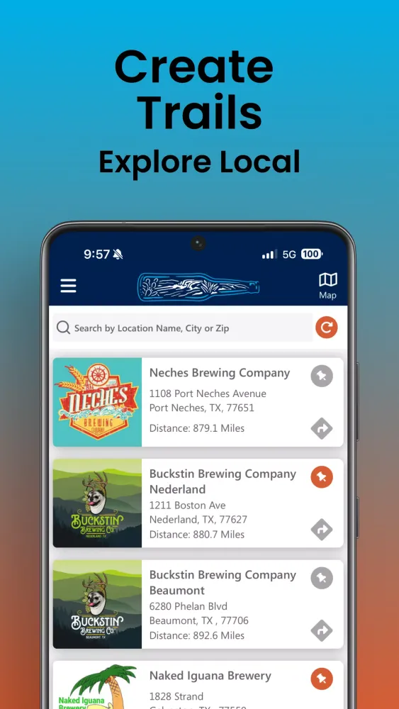 Texas Brewery Passport Screenshots