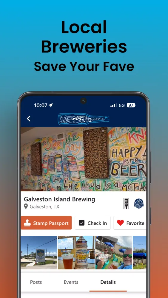 Texas Brewery Passport Screenshots