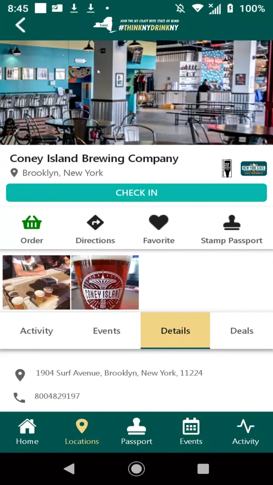 Скриншоты New York State Craft Beer App