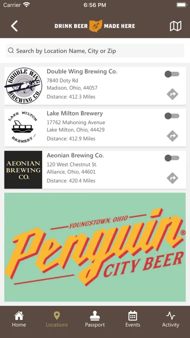 Zrzuty ekranu Ohio on Tap