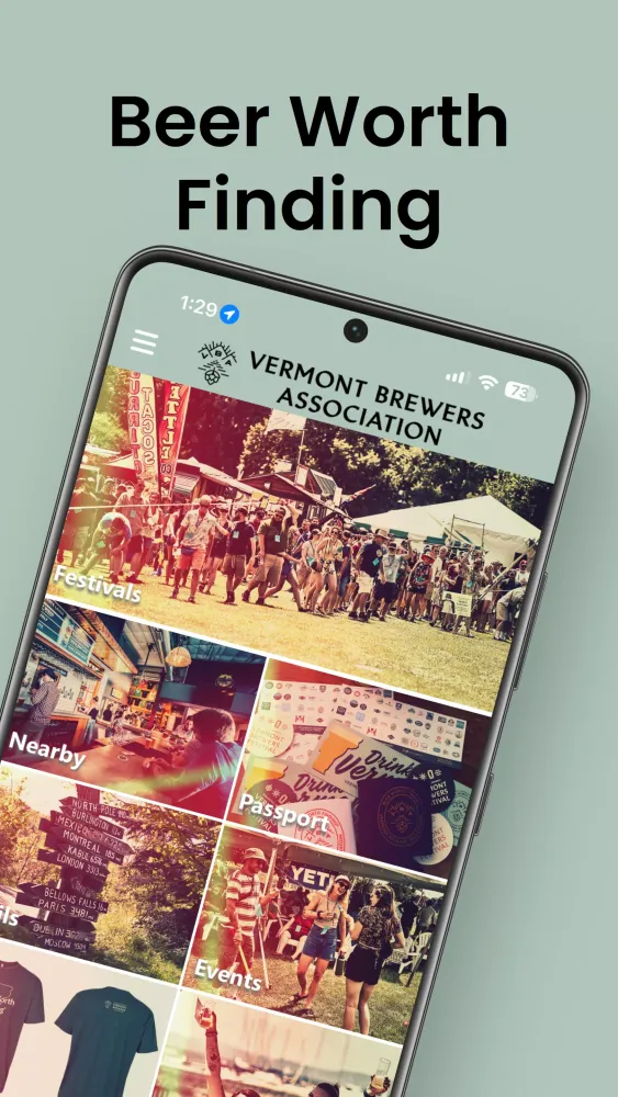 Vermont Brewery Challenge Screenshots