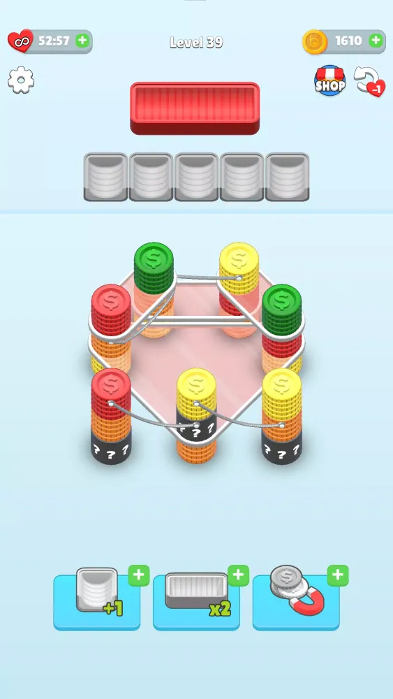 Tangkapan layar Coin Pile 3D