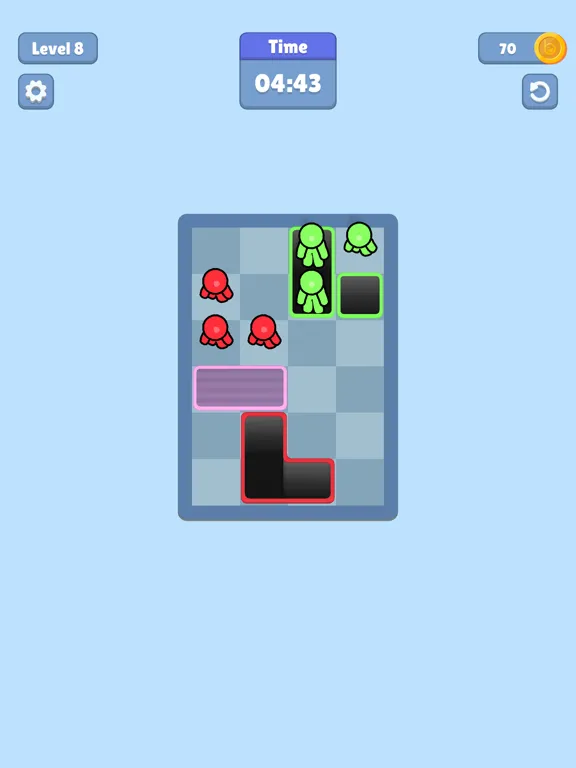 Drop Away: Color Puzzle iPad  Screenshots