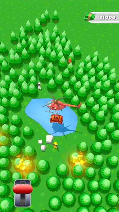 ภาพหน้าจอของ Fire Helicopter 3D