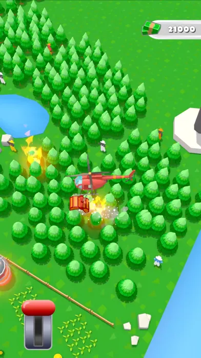 ภาพหน้าจอของ Fire Helicopter 3D