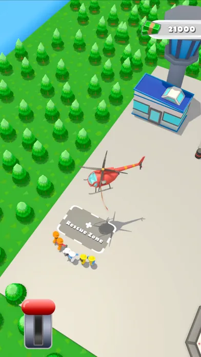 ภาพหน้าจอของ Fire Helicopter 3D