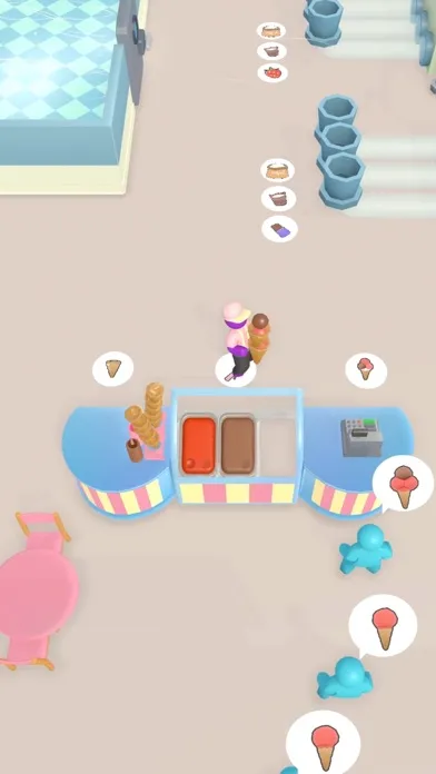 Capturas de pantalla de Ice Cream Shop Idle