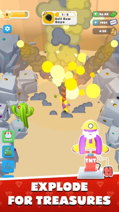Miner Tycoon :  Big Dynamite स्क्रीनशॉट