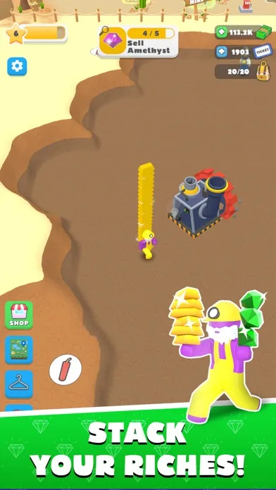 Miner Tycoon :  Big Dynamite स्क्रीनशॉट