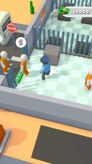 Capturas de tela do Idle Prison Manager 3D
