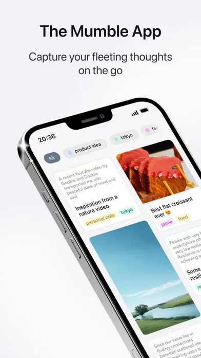 Mumble Note: AI Voice Notes應用截圖