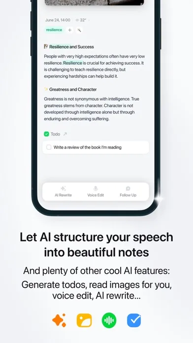 Mumble Note: AI Voice Notes應用截圖