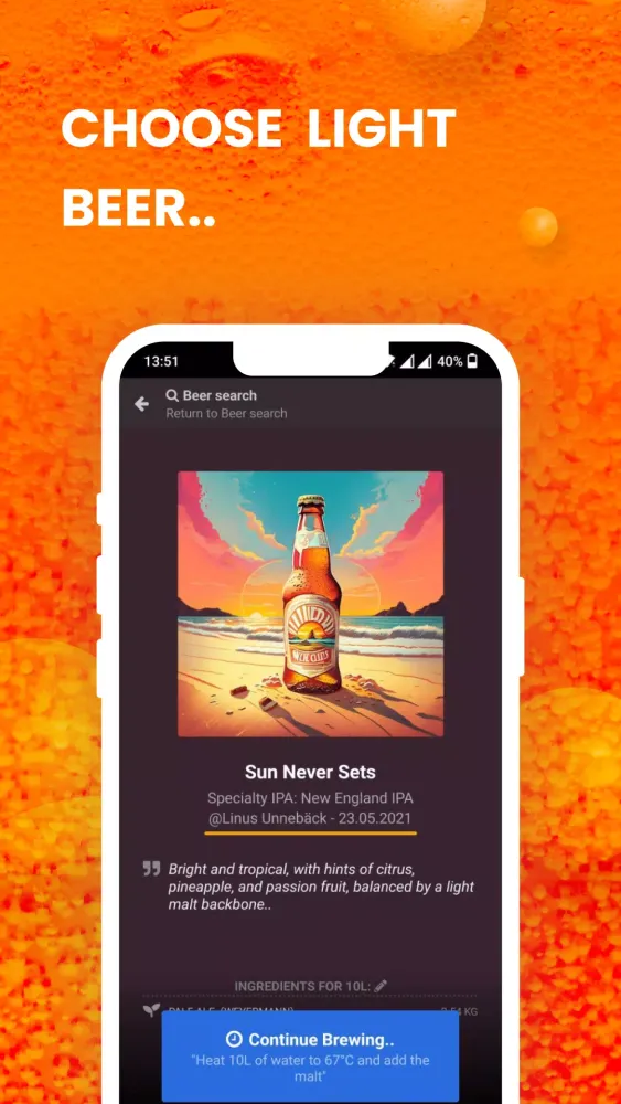 Сraft Beer Maker: BrewStories! स्क्रीनशॉट