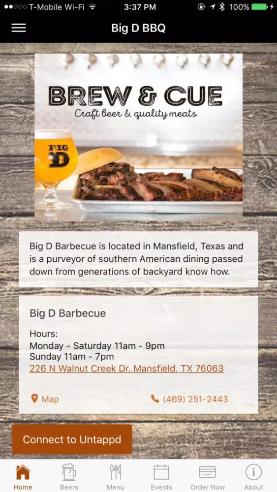 Big D BBQ Mansfield স্ক্রিনশট