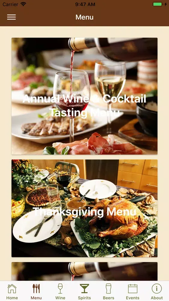 Tangkapan skrin Nord Family Thanksgiving
