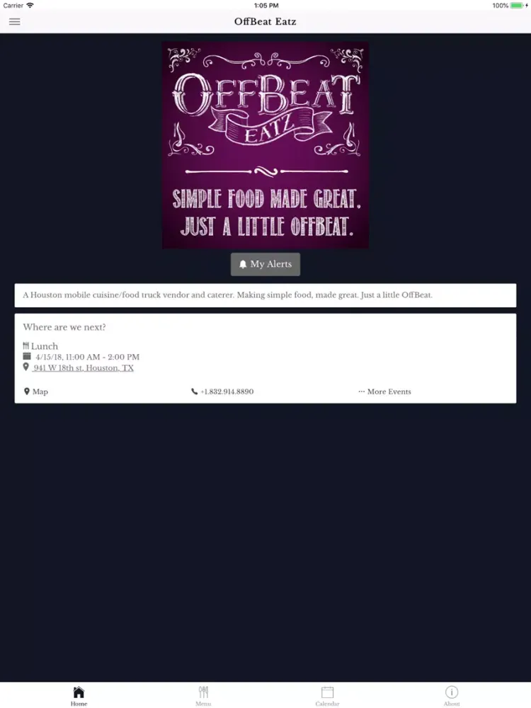 Zrzuty ekranu OffBeat Eatz iPad 