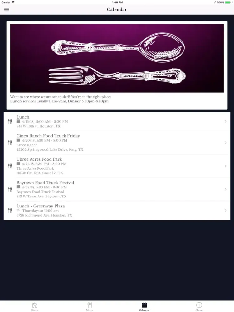 Zrzuty ekranu OffBeat Eatz iPad 