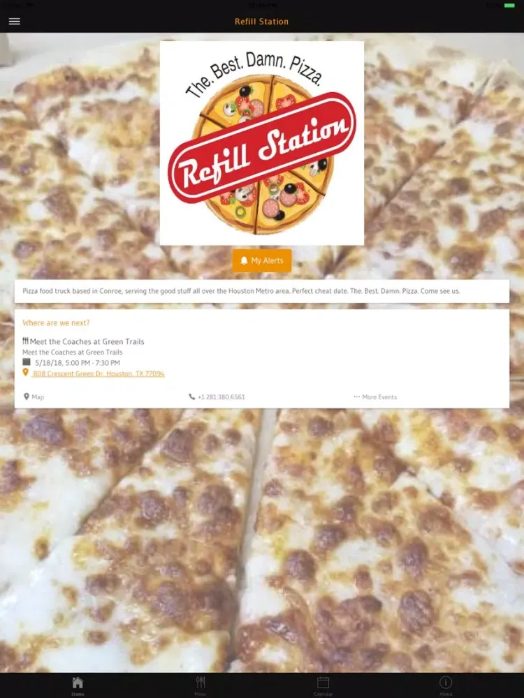 Capturas de tela do Refill Station iPad 