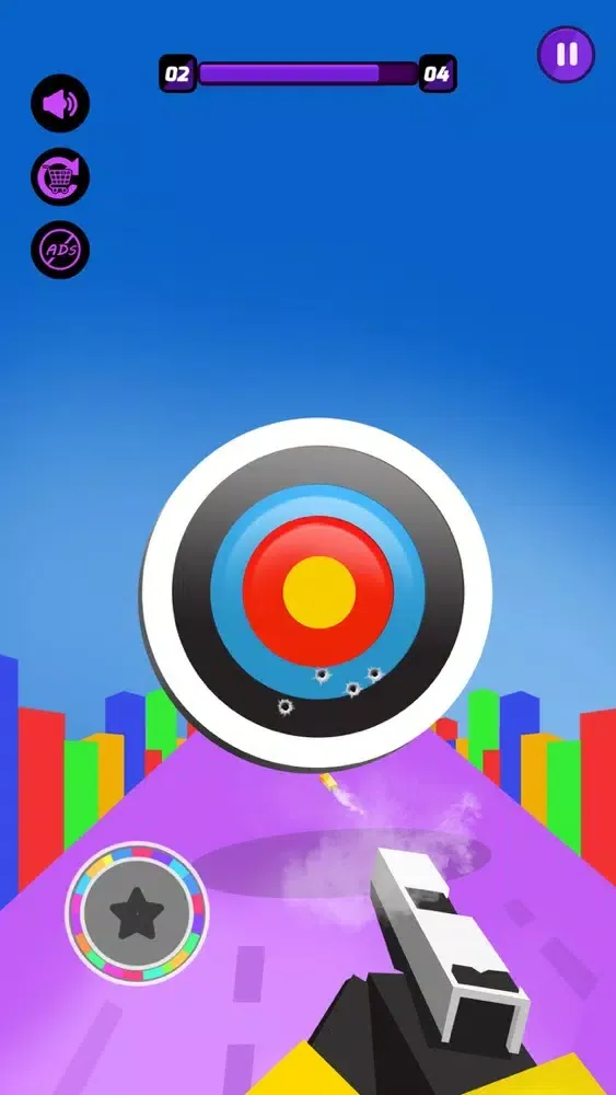 ภาพหน้าจอของ Shoot To Break Bulls-Eye