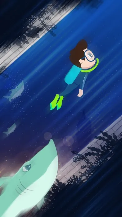 Capturas de tela do Challenger Deep