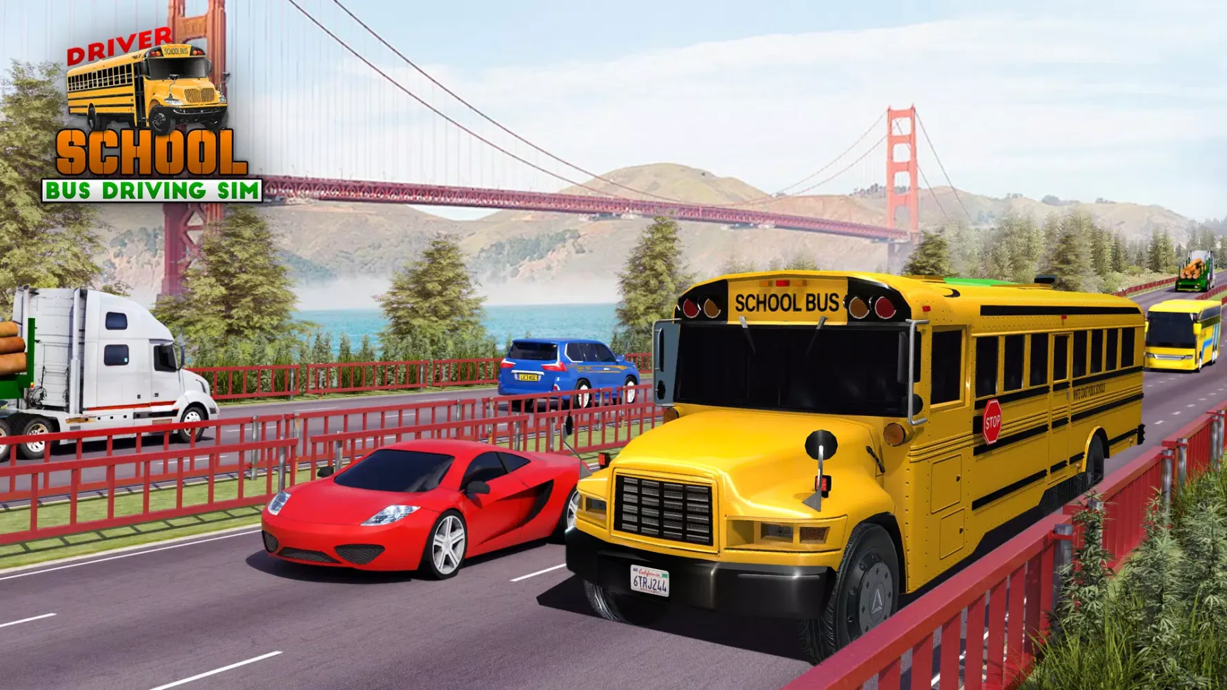 Capturas de pantalla de Driver School Bus Driving Sim