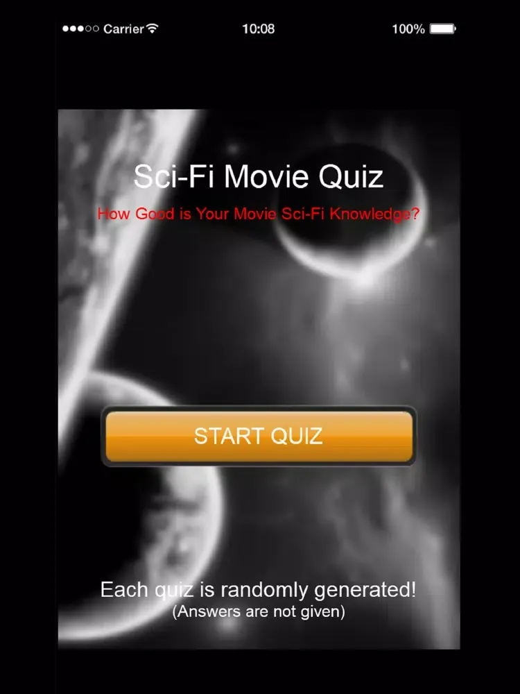 ภาพหน้าจอของ Movie Genius Quiz Sci Fi iPad 