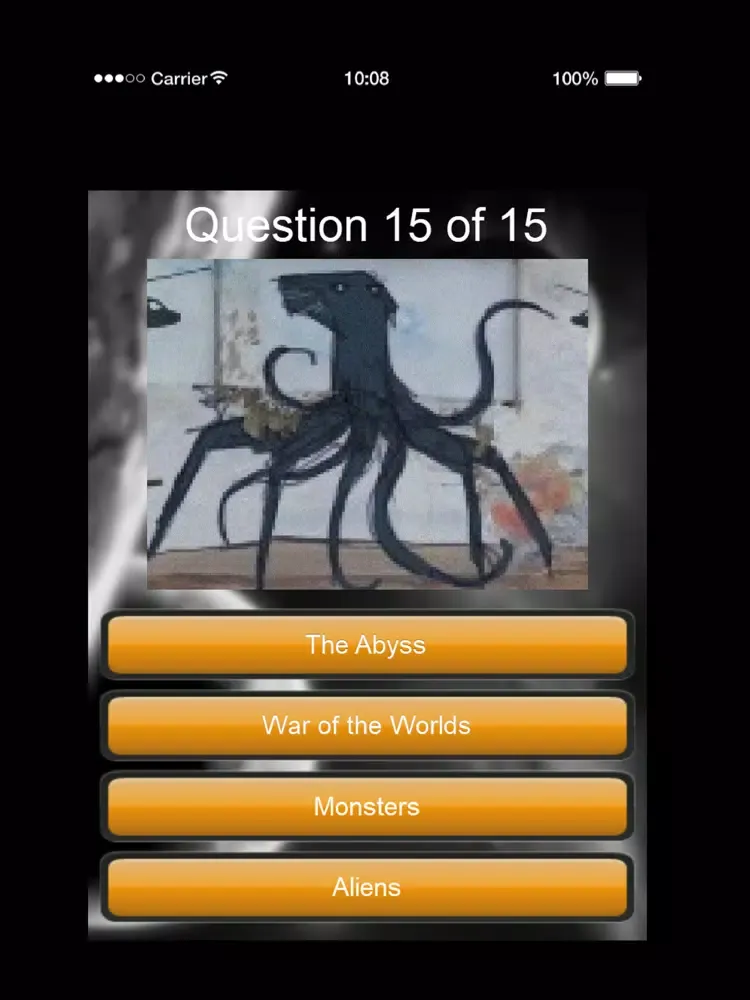 ภาพหน้าจอของ Movie Genius Quiz Sci Fi iPad 