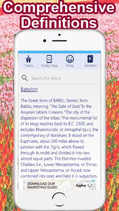 Bible Dictionary Screenshots