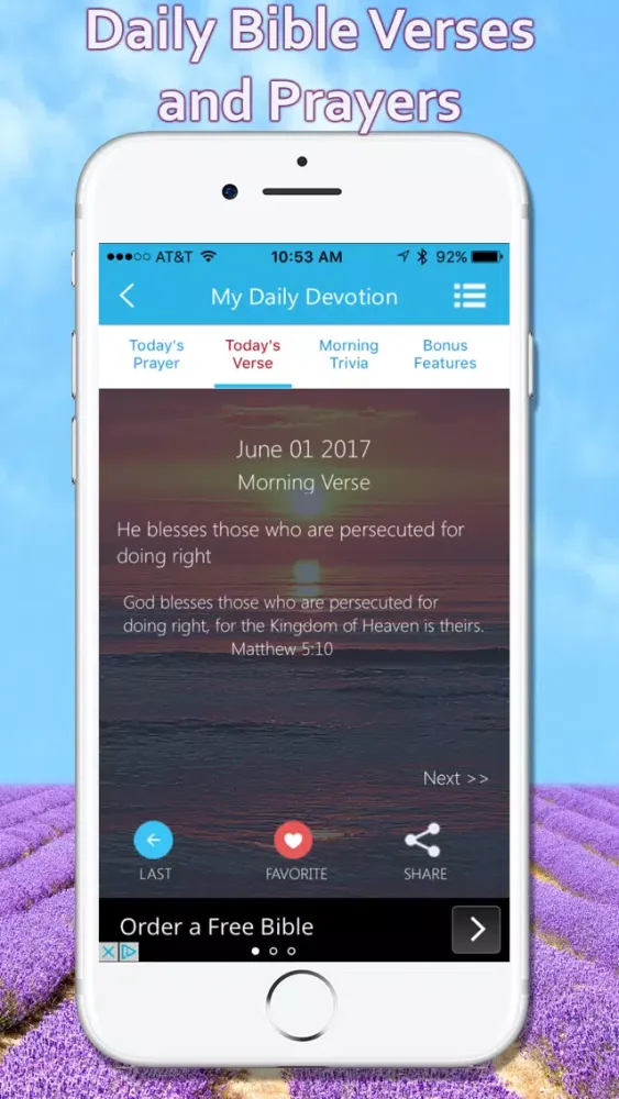 Daily Bible App应用截图