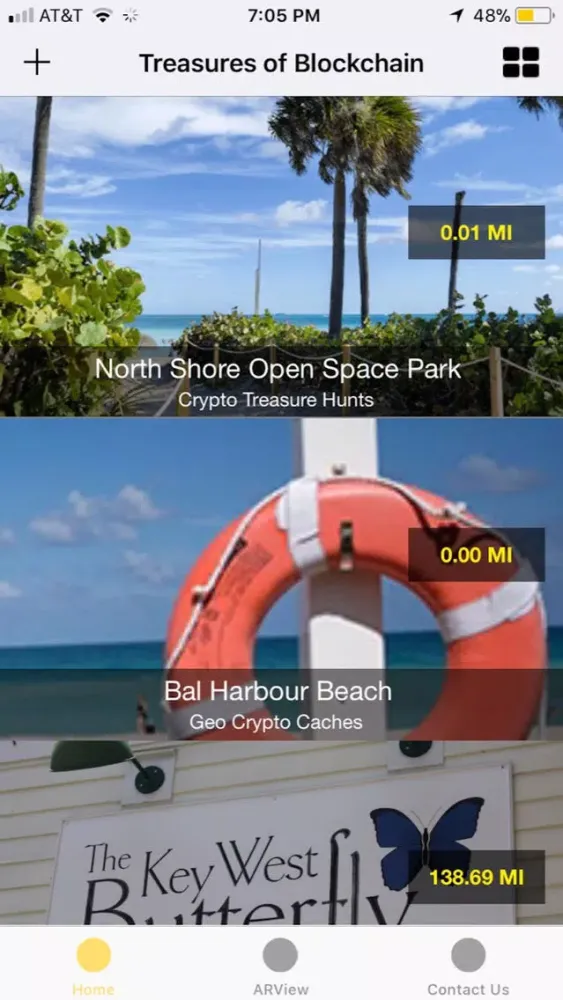 Treasures of Blockchain AR स्क्रीनशॉट