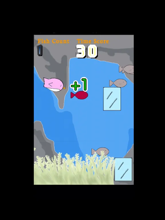 Tangkapan skrin Penguins Gotta Eat iPad 
