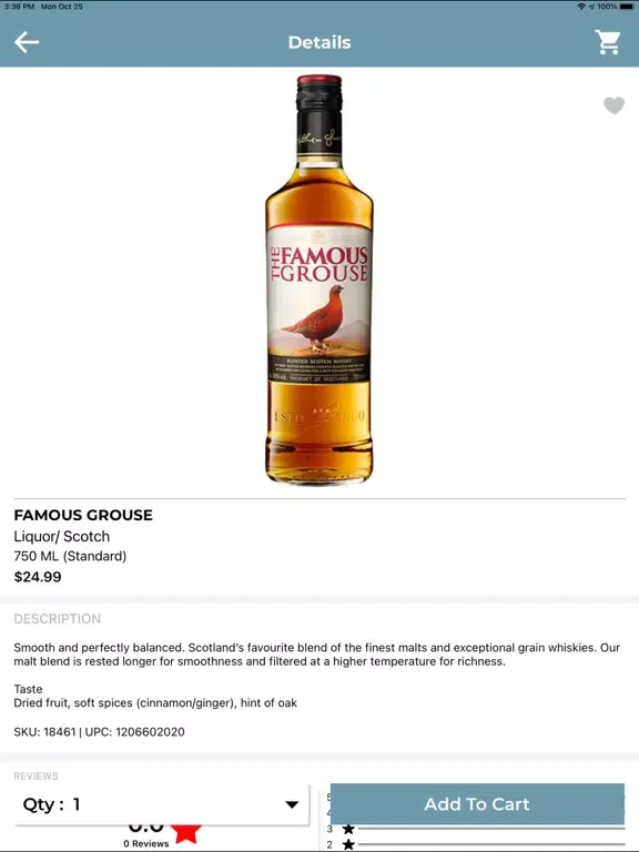 تصاویر Cellar Door Wine & Spirits iPad 