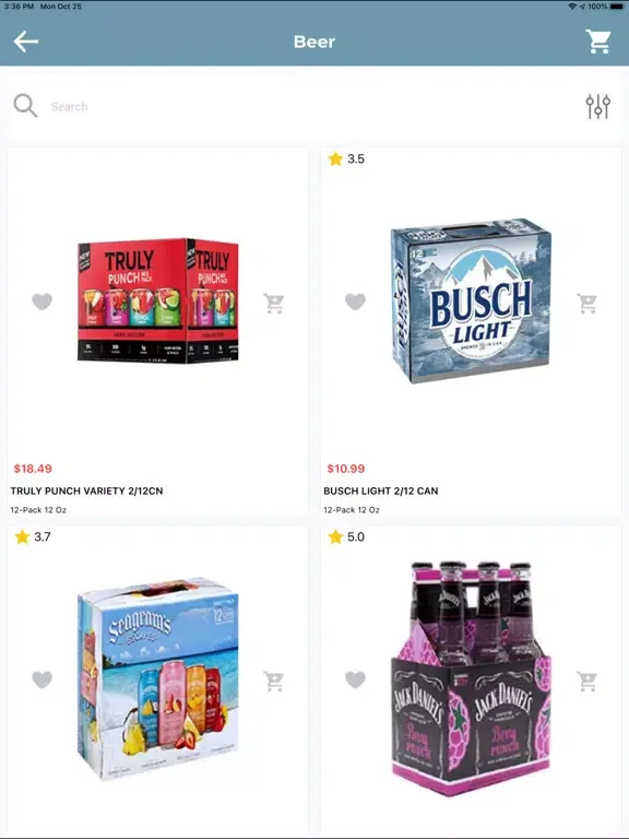 تصاویر Cellar Door Wine & Spirits iPad 