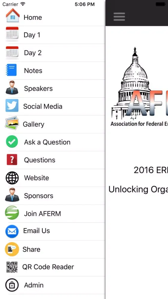 Capturas de pantalla de AFERM Summit 2016