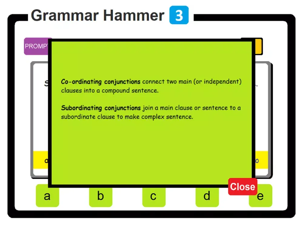 PAM Grammar Hammer 3 iPad  سکرین شاٹس