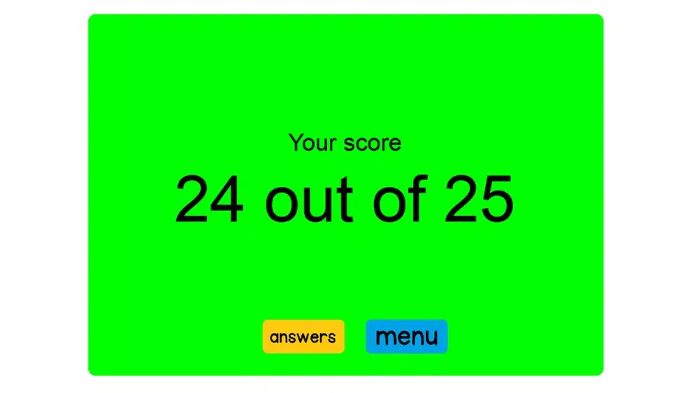 PAM Grammar Hammer 3 سکرین شاٹس