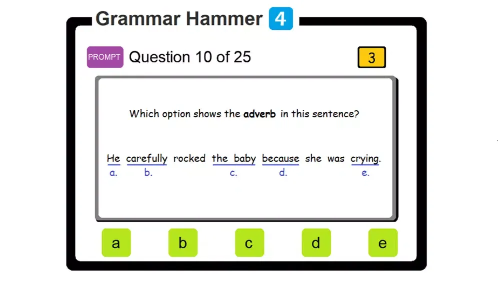 PAM Grammar Hammer 4 Screenshots