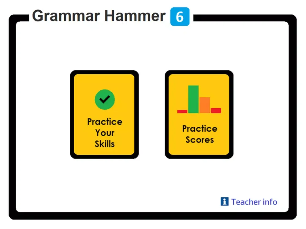 PAM Grammar Hammer 6 iPad  Ekran Görüntüleri