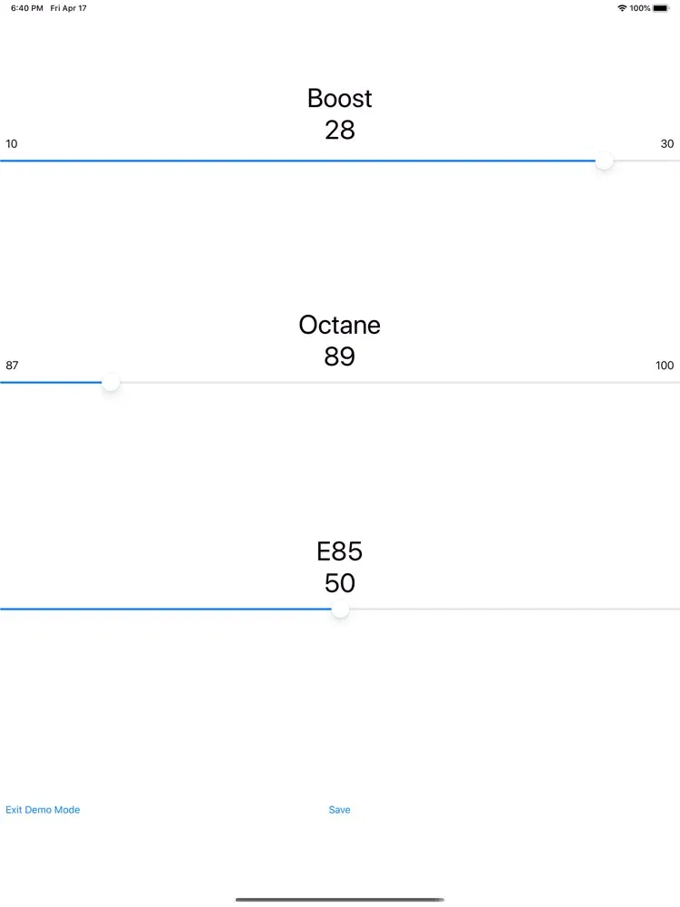 Screenshot di Eurodyne Tune Adjuster iPad 