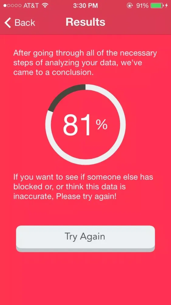 Am I Blocked? - Find Out Who Blocked You for iPhone Screenshots