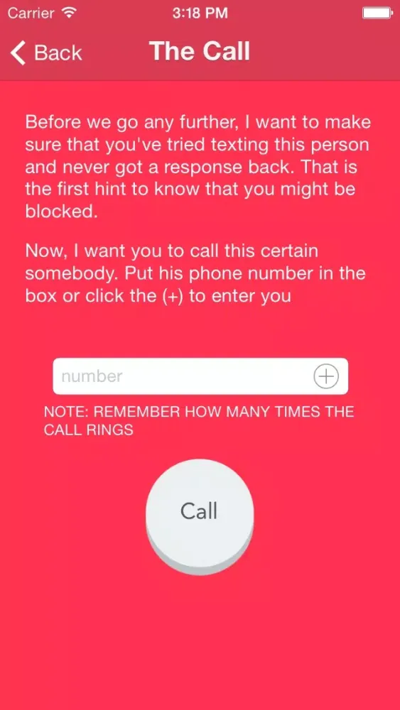 Am I Blocked? - Find Out Who Blocked You for iPhone Screenshots