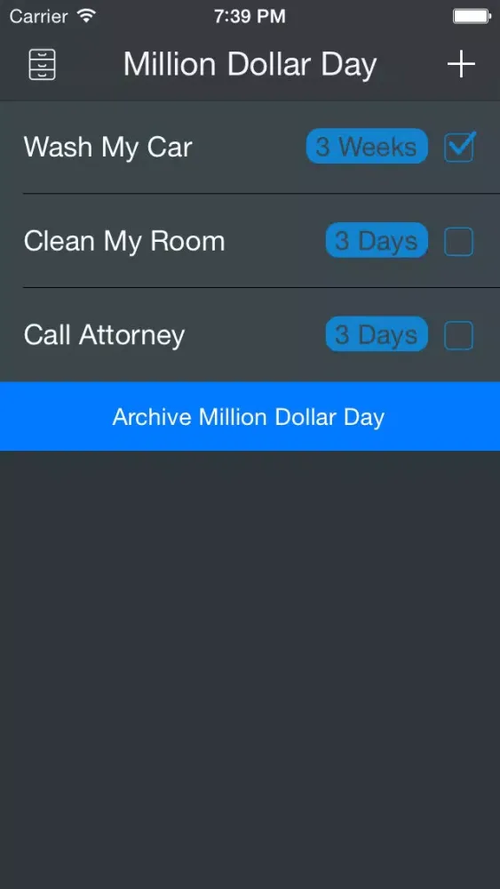 Capturas de tela do Million Dollar Day