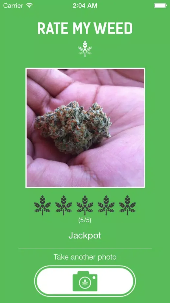 Rate My Weed - The First Ever Marijuana Recognition Software應用截圖