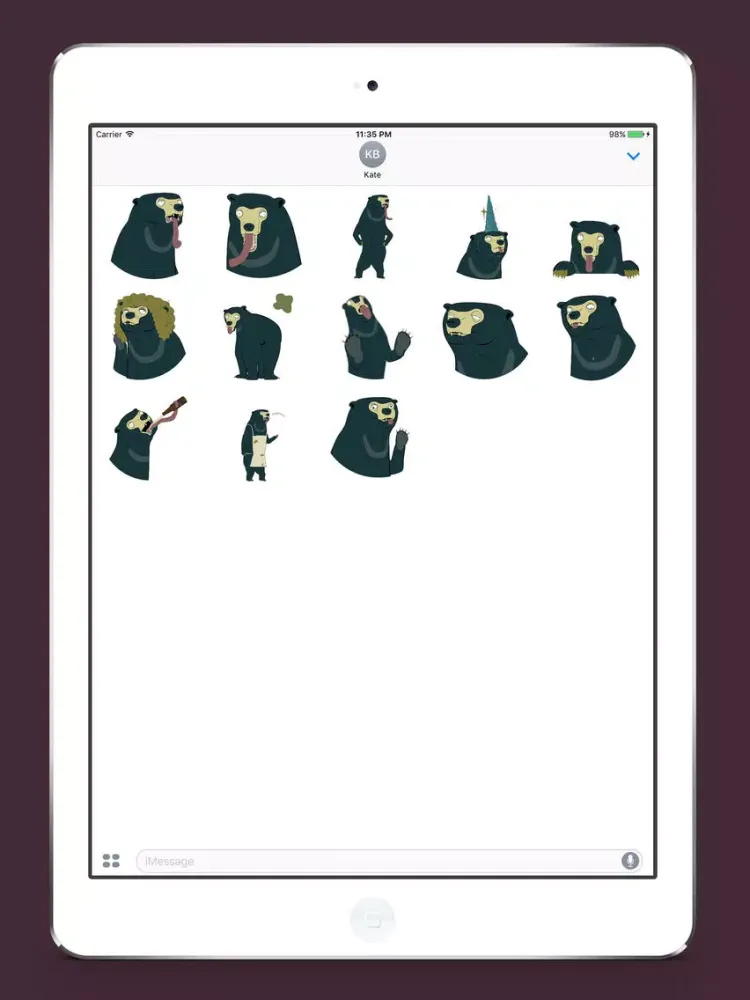 ภาพหน้าจอของ Sir Cornelius Pootpoot iPad 