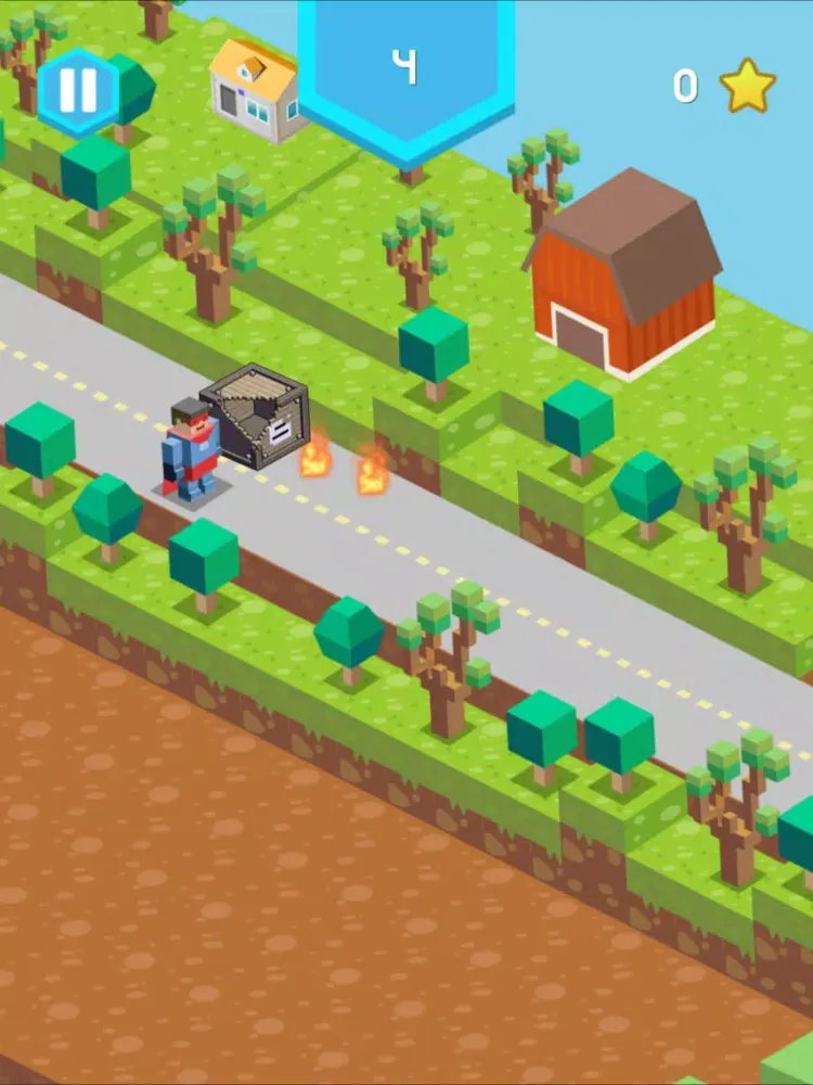 Road of Death: Blocky Edition iPad  سکرین شاٹس