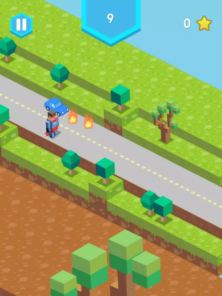 Road of Death: Blocky Edition iPad  سکرین شاٹس