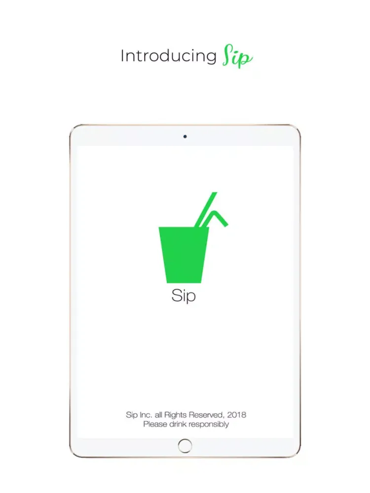 Скриншоты Sip - Drink Responsibly iPad 