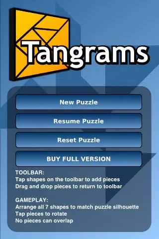 Tangrams Lite应用截图