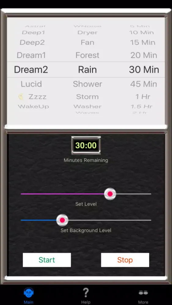 Capturas de tela do Sleep App Zzz